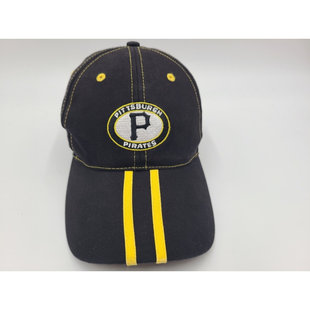 Pittsburgh Pirates NASCAR Adjustable Hat Cap Dad Men Women MLB Baseball Black